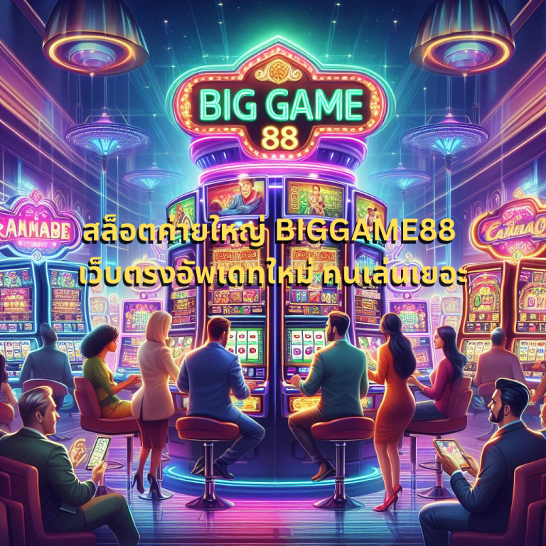 สล็อตค่ายใหญ่ BIGGAME88 เว็บตรงอัพเดทใหม่ คนเล่นเยอะ