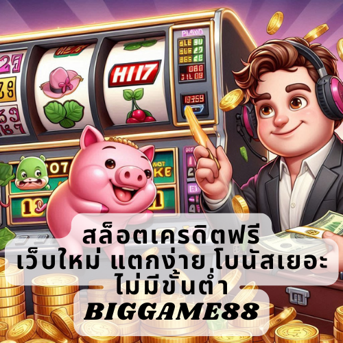 สล็อตเครดิตฟรี เว็บใหม่ แตกง่าย โบนัสเยอะ ไม่มีขั้นต่ำ